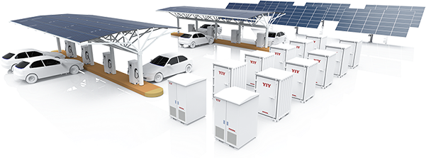 Solar Energy BESS Charging Station